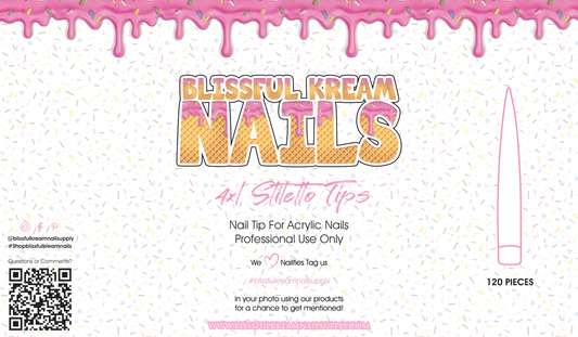 4XL Stiletto Nail Tips