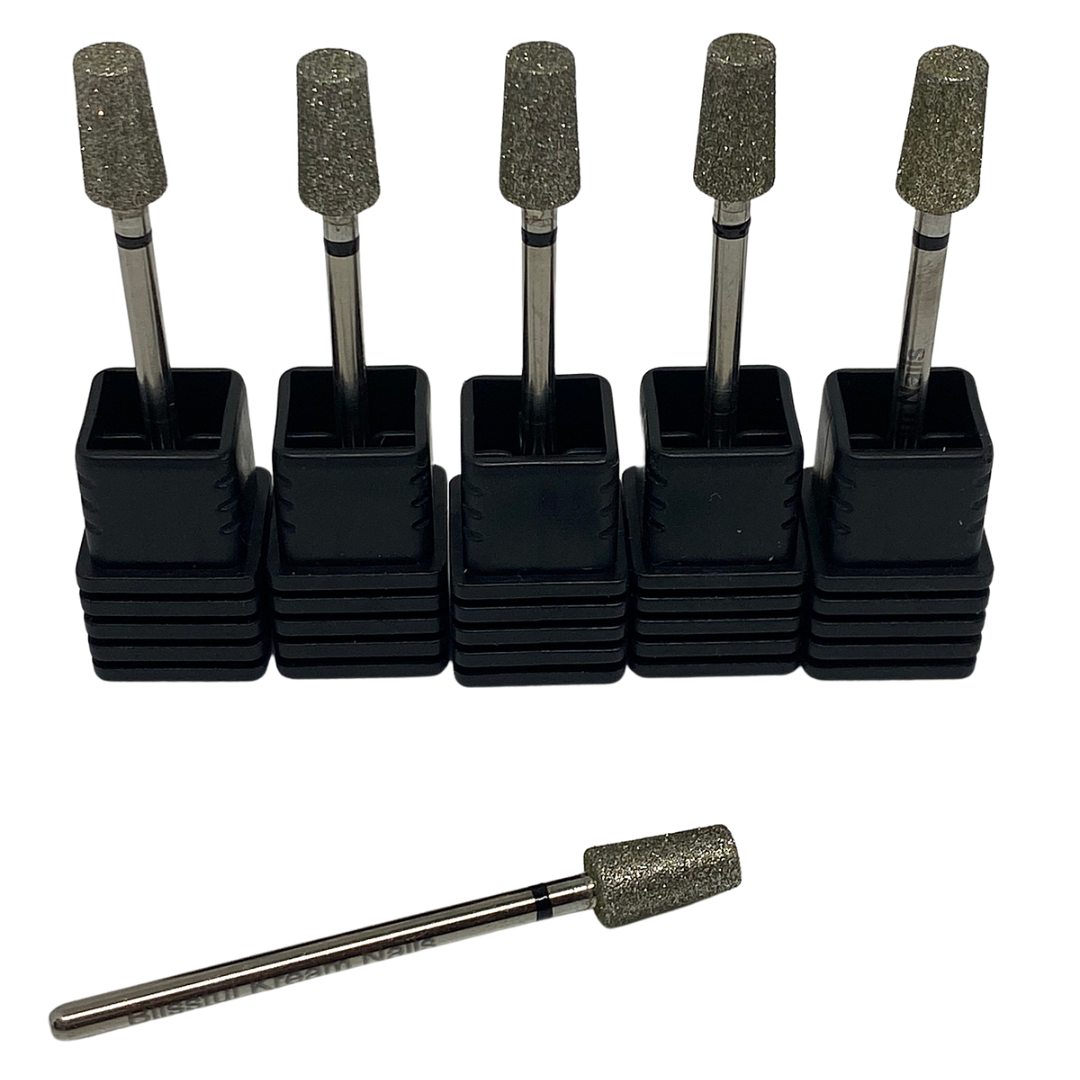 Barrel cuticle drill bit