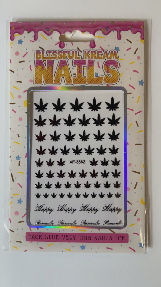 Nail Sticker (XF-3362-3)