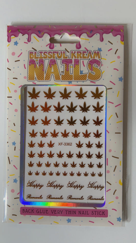 Nail Sticker (XF-3362-6)