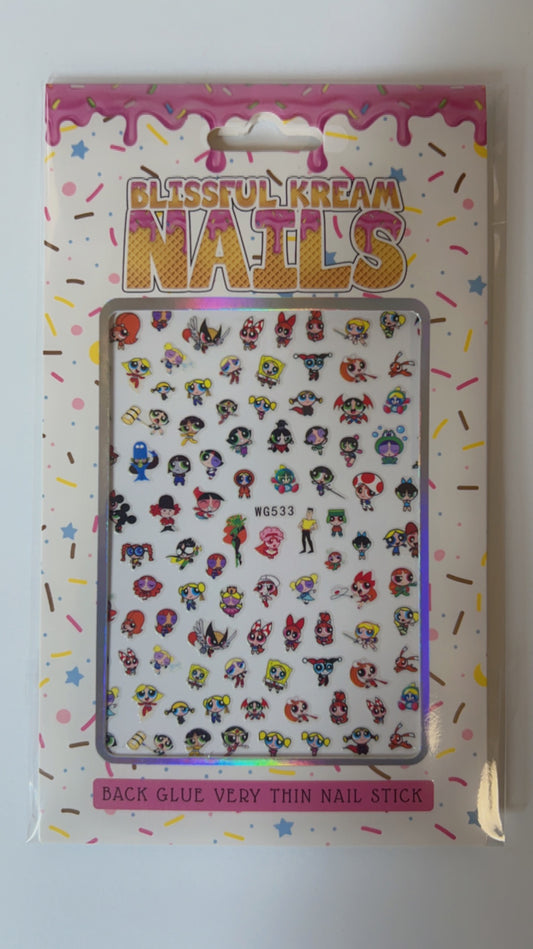 Nail Sticker (WG533)