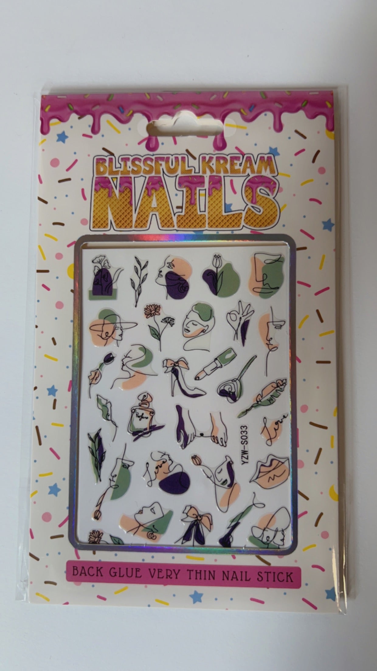 Nail Sticker (ABSTRACT C)