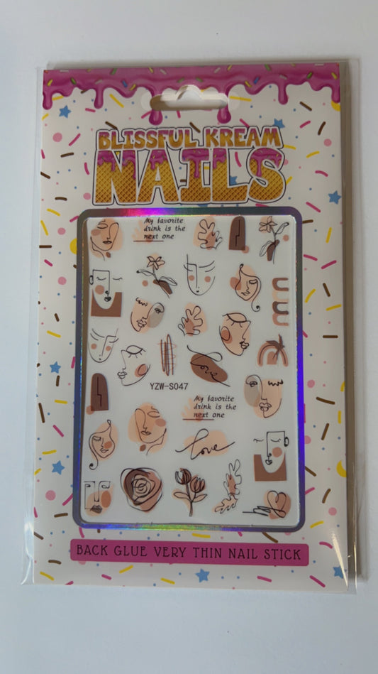 Nail Sticker (YZW-S047)