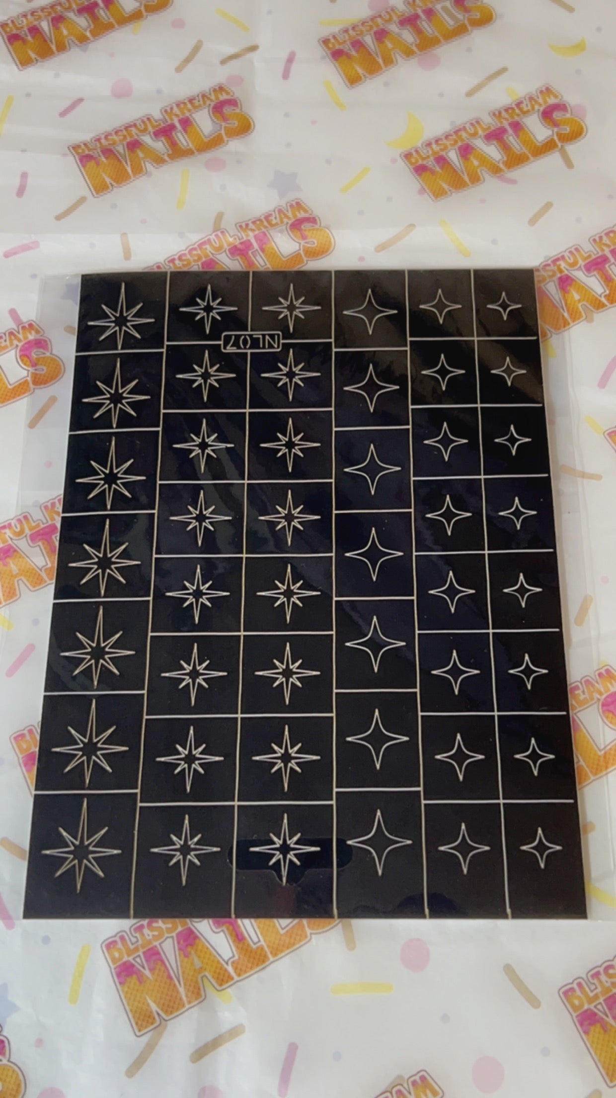 Air Brush Stencil Set (F)
