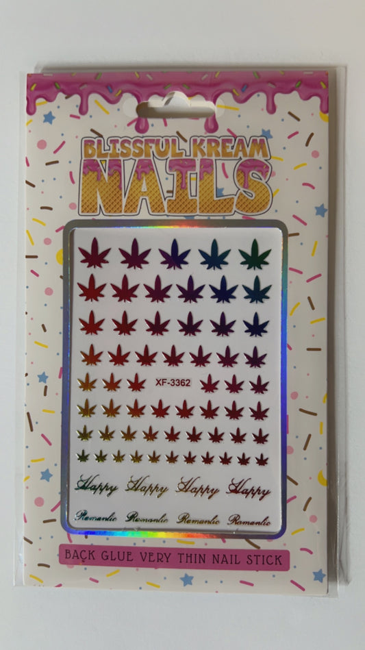 Nail Sticker (XF-3362-2)