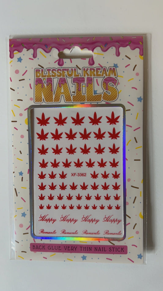 Nail Sticker (XF-3362-7)