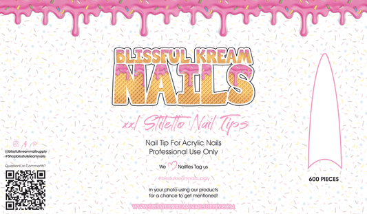 XXL Stiletto Nail Tips