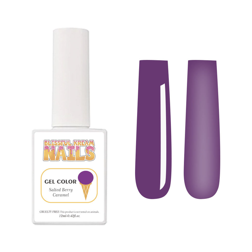 Salted Berry Caramel Gel