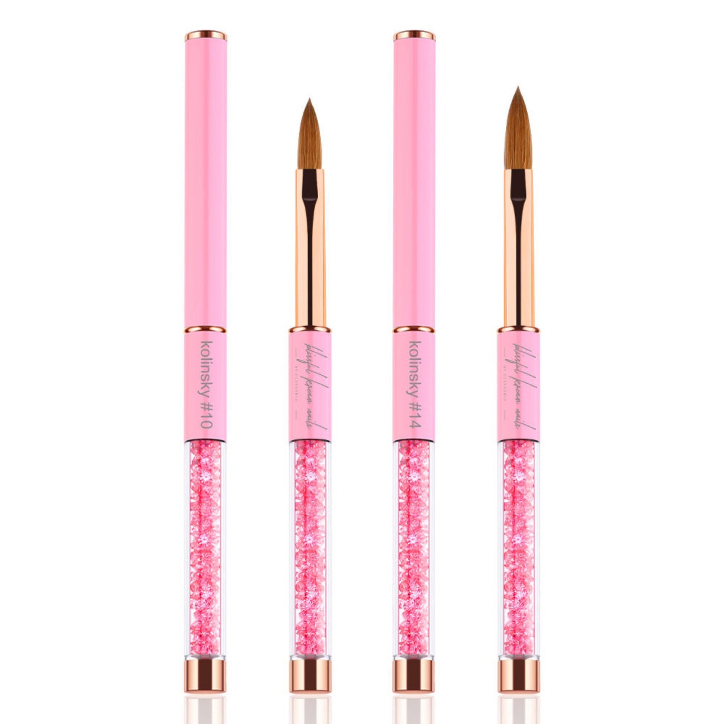 Acrylic Brush Pure Kolinsky Hair - Size 10