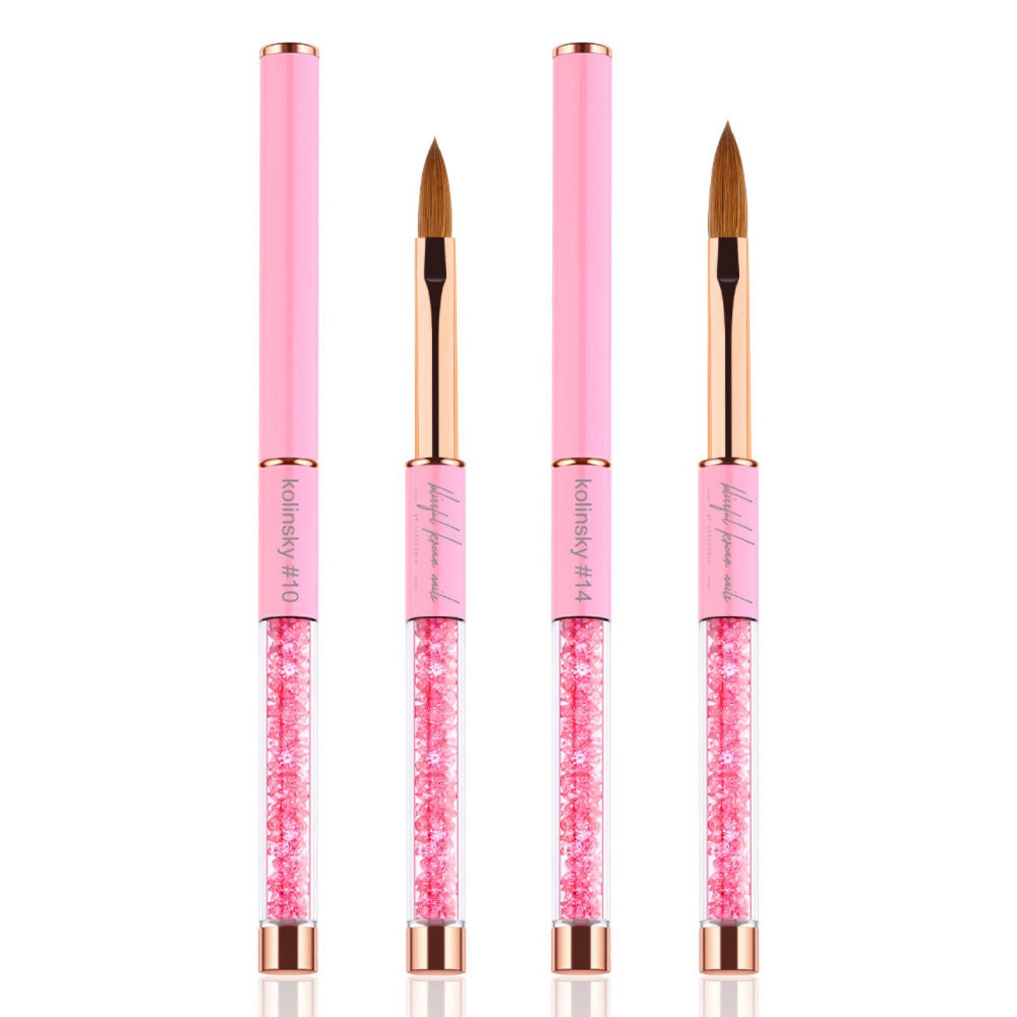 Acrylic Brush Pure Kolinsky Hair - Size 14