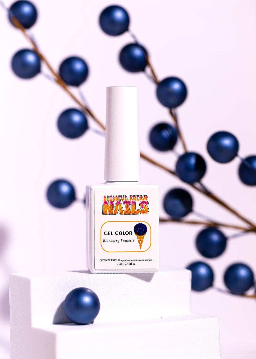 Blueberry Funfetti Gel