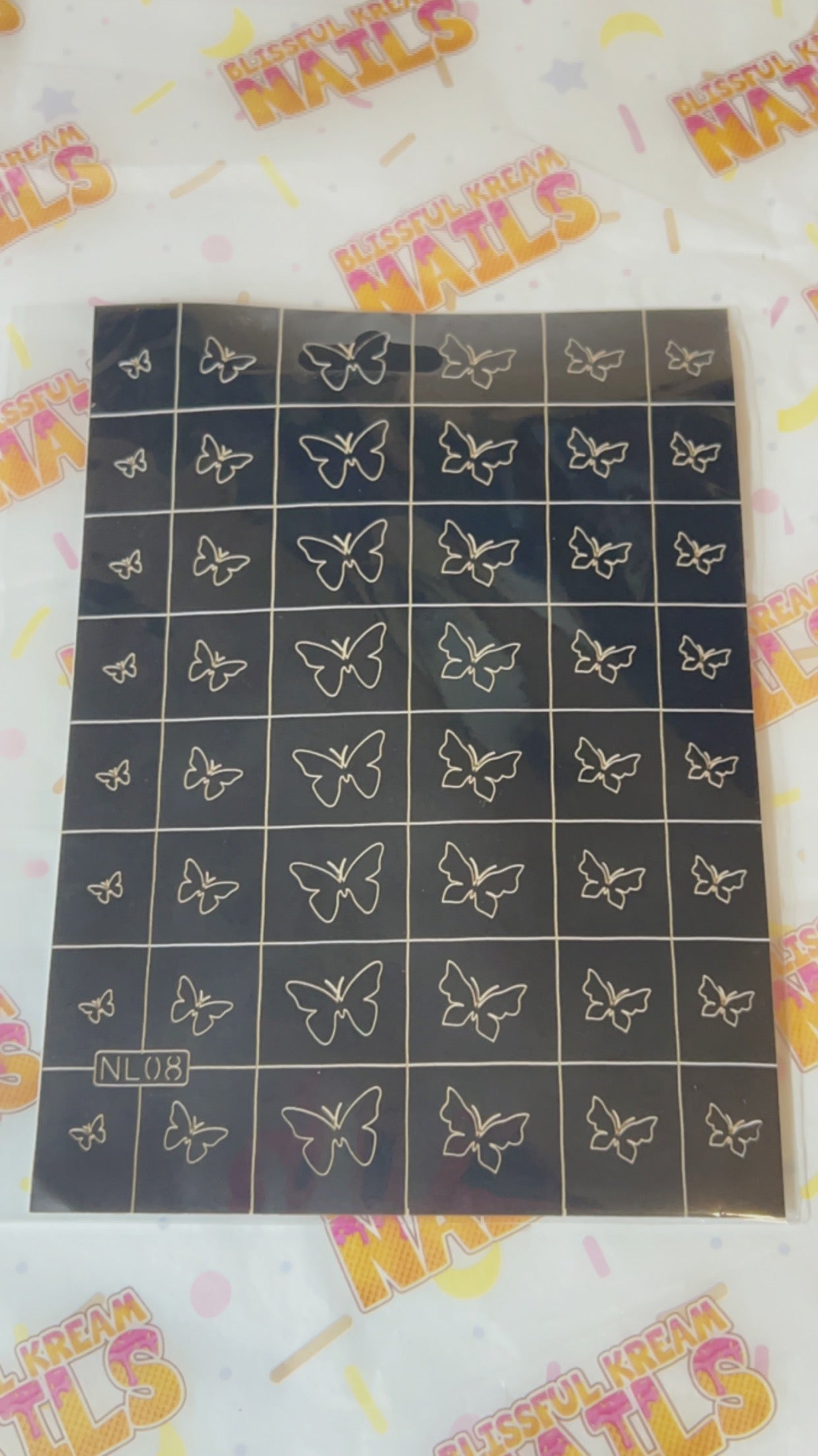 Air Brush Stencil Set (C)
