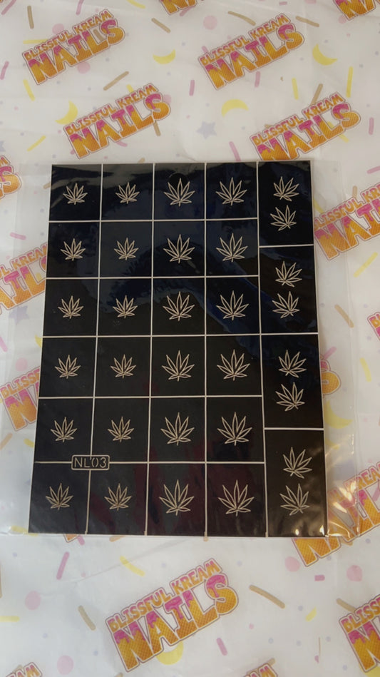 Air Brush Stencil Set (A)