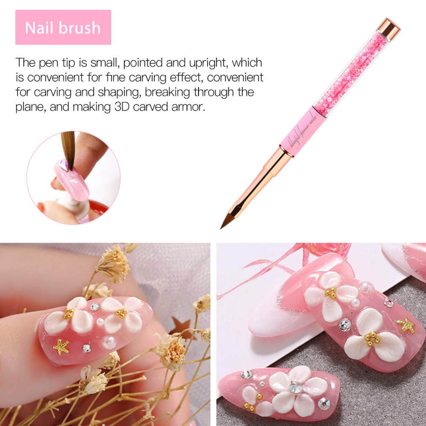 3D Flower Art Brush #4