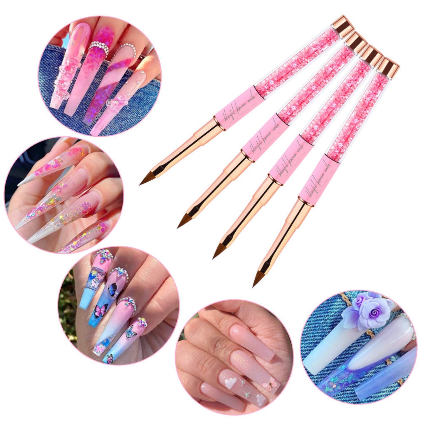 3D Flower Art Brush #4